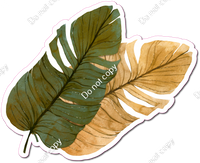 Gold & Sage Boho Leaf Bundle # 1 w/ Variants