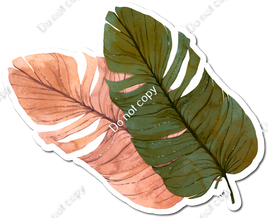 Rose Gold & Sage Boho Leaf Bundle # 1 w/ Variants