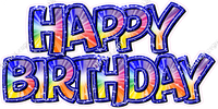 Pattern - Double Line Happy Birthday