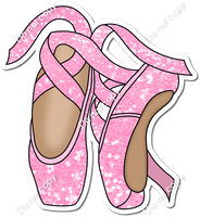 Baby Pink Sparkle Ballet Shoes w/ Variants