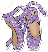 Lavender Sparkle Ballet Shoes w/ Variants