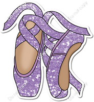 Lavender Sparkle Ballet Shoes w/ Variants