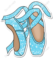 Baby Blue Sparkle Ballet Shoes w/ Variants