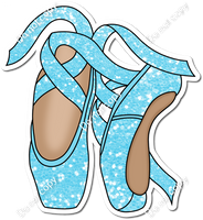 Baby Blue Sparkle Ballet Shoes w/ Variants