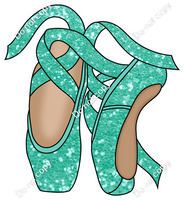 Mint Sparkle Ballet Shoes w/ Variants