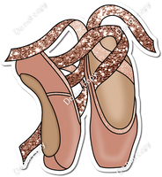 Rose Gold Ballet Shoes w/ Variants