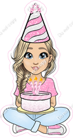 Baby Pink - Light Skin Tone - Blonde - Birthday Girl w/ Variants