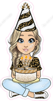 Gold Leopard - Light Skin Tone - Blonde - Birthday Girl w/ Variants