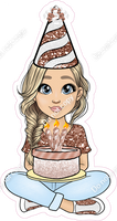 Rose Gold - Light Skin Tone - Blond - Birthday Girl w/ Variants