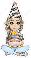 White Leopard - Light Skin Tone - Blond - Birthday Girl w/ Variants