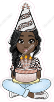 White Leopard - Dark Skin Tone - Birthday Girl w/ Variants