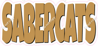 Sabercats Mascot Logo w/ Variants
