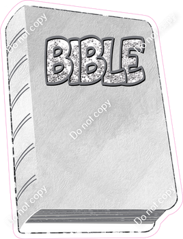 Silver Bible with Cross w/ Variants