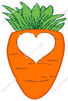 Carrot Face Cutout