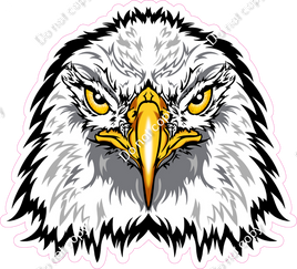 Eagle Head General Mascot