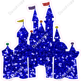 Blue Sparkle Castle