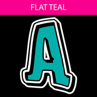 Flat - 12" GR 86 pc Alphabet Sets