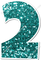 LG 12" Individuals - Teal Sparkle