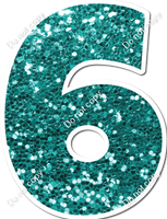 LG 18" Individuals - Teal Sparkle