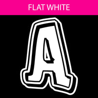 Flat - 12" GR 86 pc Alphabet Sets