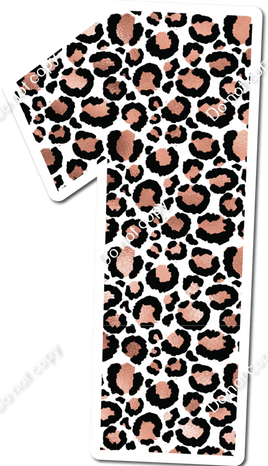 30" Individuals - White Leopard