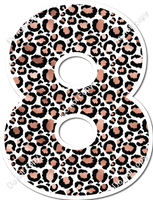 30" Individuals - White Leopard