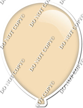 Flat - Champagne Balloon - Style 1