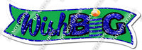 Blue & Green Wish Big Statement w/ Variants