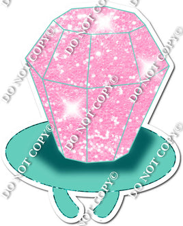Sparkle Baby Pink Ring Pop w/ Variants