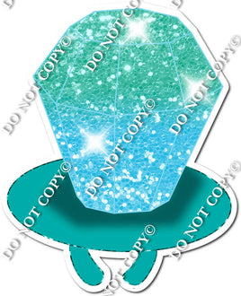Mint & Baby Blue Ombre Ring Pop w/ Variants