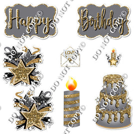 8 pc Quick Sets #1 - Gold & Silver