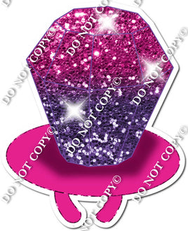 Hot Pink & Purple Ombre Ring Pop w/ Variants