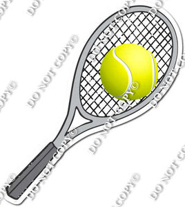 Tennis Racket and Ball w/ Variants