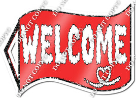 Air Mail - Red & Black Welcome