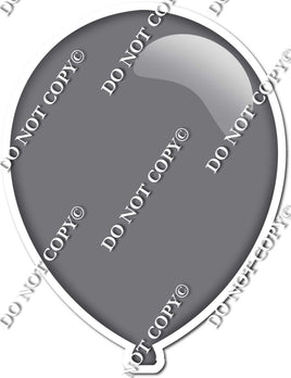Flat - Grey Balloon - Style 1