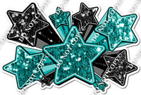 XL Star Bundle - Teal & Black