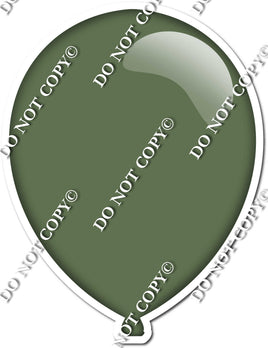 Flat - Sage Balloon - Style 1