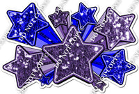 XL Star Bundle - Purple & Blue