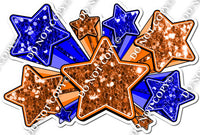 XL Star Bundle - Orange & Blue