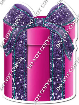 Sparkle - Pink, Purple & Teal Present - Style 3