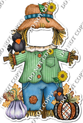 Scarecrow Face Cutout