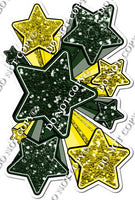 XL Star Bundle - Hunter Green & Yellow