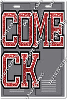Locker - Red Welcome Back -
