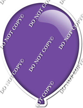 Flat - Purple Balloon - Style 1