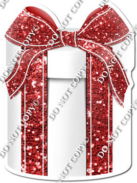 Sparkle - White & Red Present - Style 3