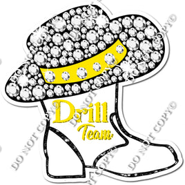 Drill Team Boots - Yellow