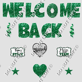14 pc Green Swift Welcome Back Theme0563