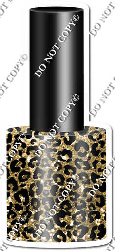 Gold Leopard Nail Polish w/ Variant