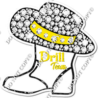 Drill Team Boots - Yellow