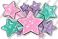 XL Star Bundle - Baby Pink, Lavender, Mint